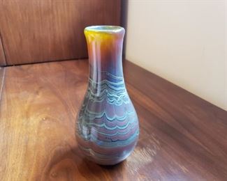 Dick Huss Art Glass Vase https://ctbids.com/#!/description/share/241803