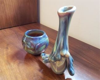 Art Glass Bowl & Vase https://ctbids.com/#!/description/share/242305