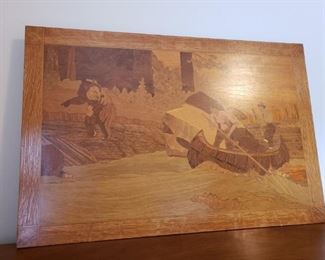 Wood Carved Wall Art https://ctbids.com/#!/description/share/243894