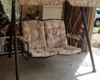 Covered swing