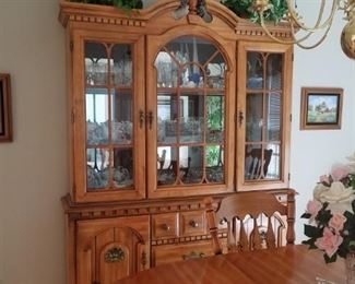 3 door China Hutch