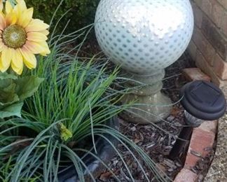 Golf ball Gazing Ball.