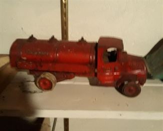 Cast iron toy Mack Truck