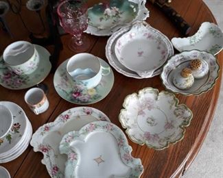French & German fine china