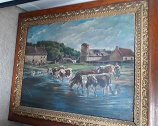 oil on board