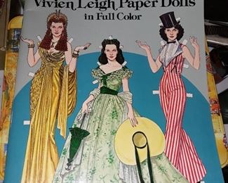 Vivien leigh paper Dolls
