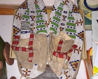beaded moccasins