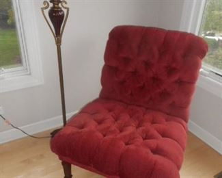 tufted chair