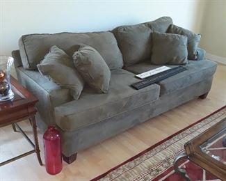 Micro suade  sofa
