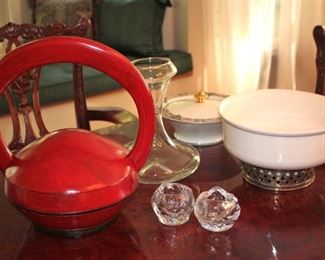 Lots of Quality Decorative Items and Serving Pieces