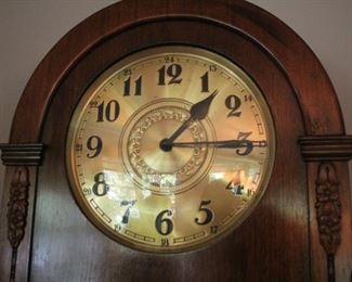 Antique 1930s Waterfall Grandfather Clock