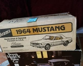 1964 Mustang Decanter Jim Beam in the box