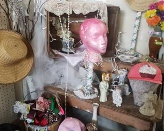 ladies hats and hat stands