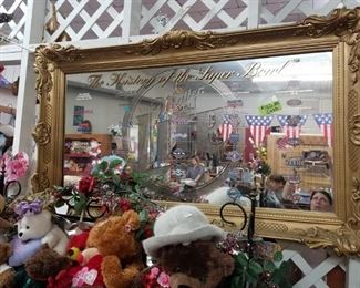 Miller Super Bowl mirror