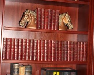 Books, Bookends,  and Model Car