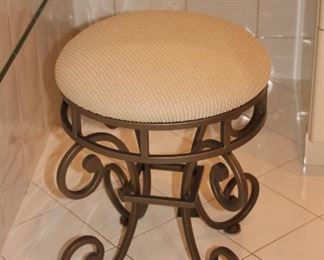 Round, Metal Stool