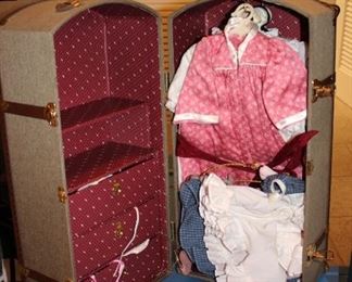 Doll Clothes and Storage