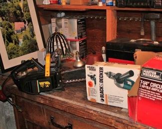 Tools - Saws and Drill