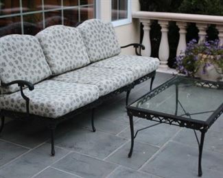 Patio Furniture – Sofa & Coffee Table