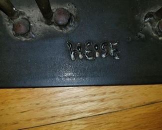 Metal/iron art “Bull” artist Bill Heise