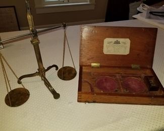 Antique Weights & Scales