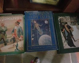 Vintage, Antique books, many first editions 