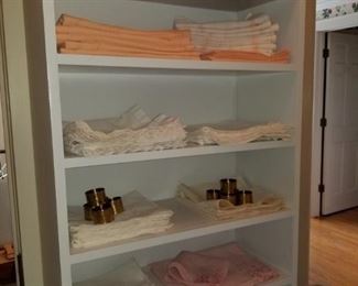 Linen Napkins, Napkin rings 