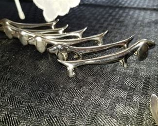 Dachshund Knife rests  
