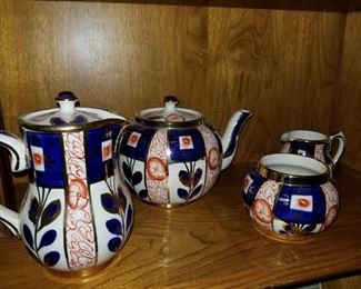 Gaudy Welsh, Tea/Coffee set 