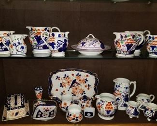 Gaudy Welsh, Antique Ironstone, Allertons 