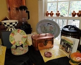 Antique Copper Steamer, 