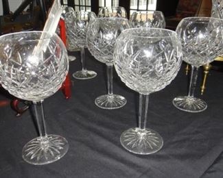 Pallas Goblet , Waterford Goblet, many knew with tags