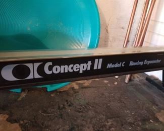 Rowing Machine, Concept II, Model C, Rowing Ergometer