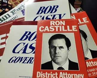 Lots of Vintage Political Posters