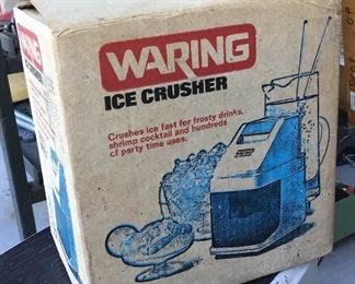 Vintage Waring Ice Crusher