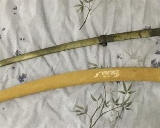 Antique military swords