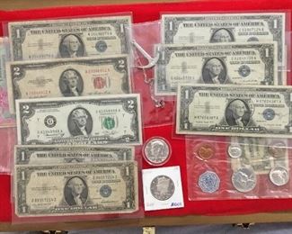 Vintage U.S. & foreign currency