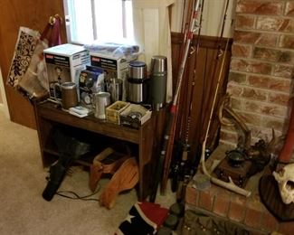 Fishing rods and reels 