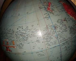 Vintage Mid Century globe
