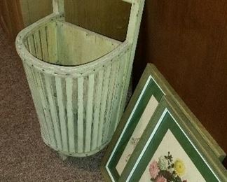 Antique shopping cart