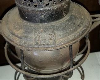 Adams and Westlake railroad lantern