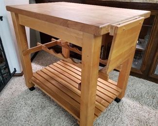 Vintage butcher block