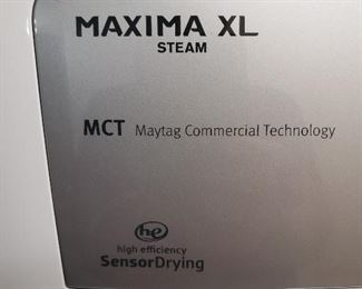 Detail of Maytag dryer