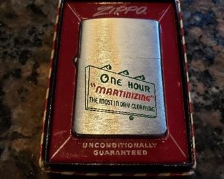 Vintage Zippo lighter, in box