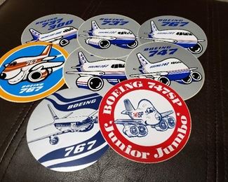 Boeing stickers