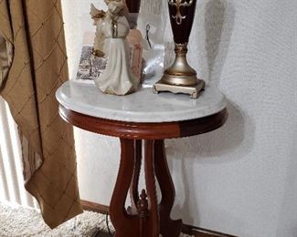 Marble top table