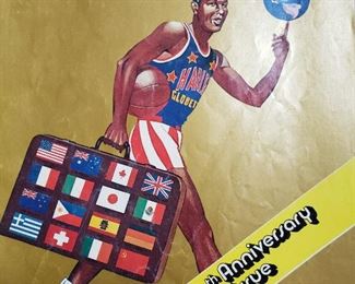 Vintage Harlem Globetrotter program