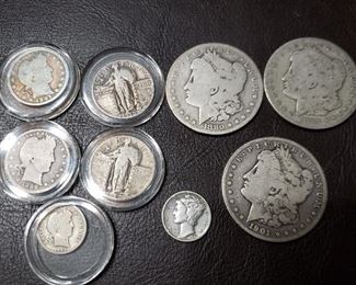 Silver coins