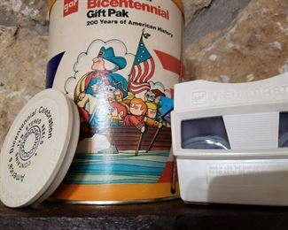 Vintage Gaf ViewMaster Bicentennial Gift Pak