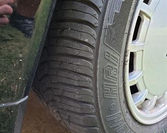 Good tread on tires